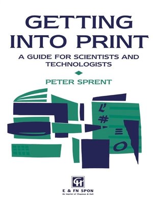 cover image of Getting into Print